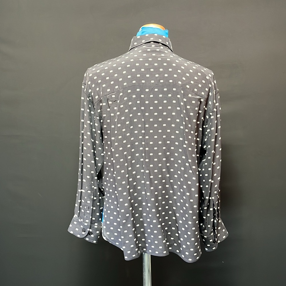 Authentic Balenciaga Men’s Collared Button Down Shirt with BB Monogram ❣️ - Picture 3 of 9